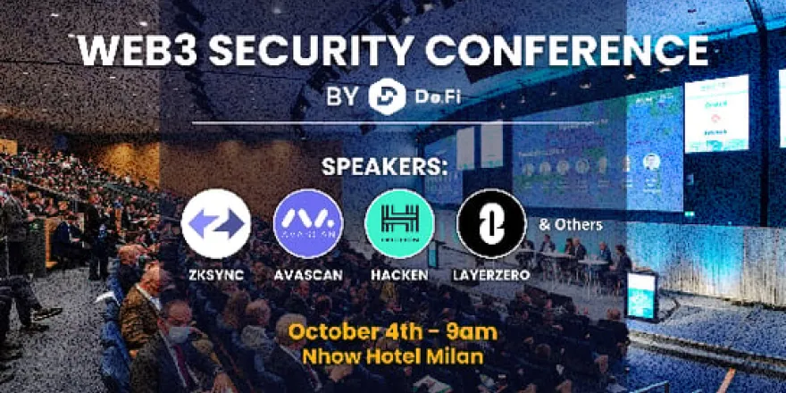 Web3 Security Conference by De.Fi